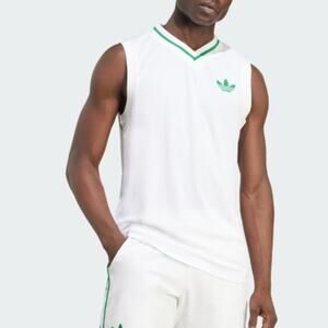 Adidas Men's White Tennis Pro Climacool Tank Top Size M